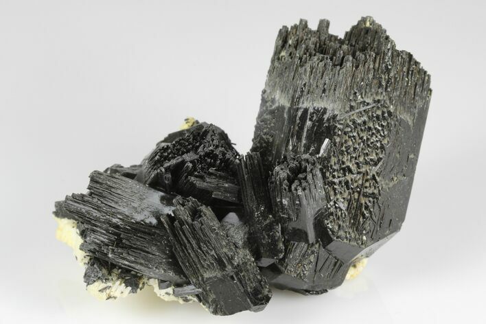 Black Tourmaline (Schorl) Crystals with Orthoclase - Namibia #177539